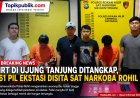 IRT di Ujung Tanjung Ditangkap, Sat Narkoba Rohil Sita 61 Pil Ekstasi